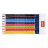 Colored pencil ASTRA triangle 12 colors with gift sharpener