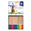 Colored pencil ASTRA cylindrical metal box 24 colors