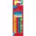 Colored pencils FABER-CASTELL Jumbo Grip triangular 6 pieces