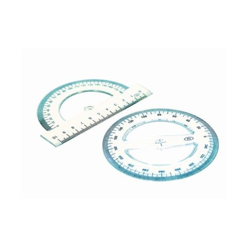Protractor 360 degree plastic