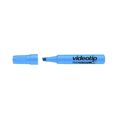 Text highlighter ICO Videotip blue 1-4mm