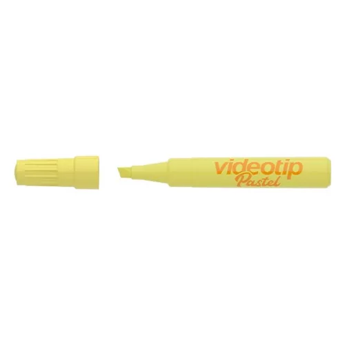 Text highlighter ICO Videotip pastel yellow