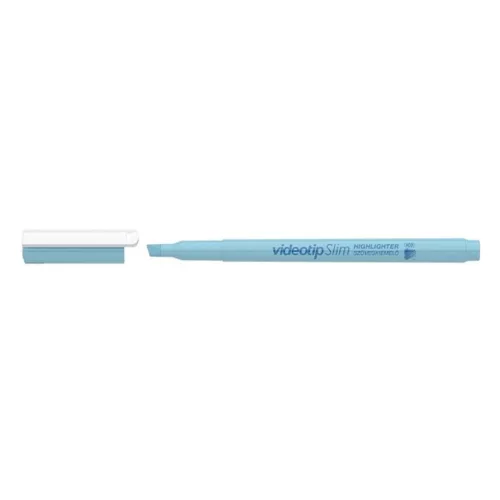 Text highlighter ICO Videotip slim pastel blue