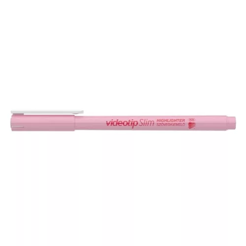Text highlighter ICO Videotip slim pastel pink