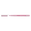 Text highlighter ICO Videotip slim pastel pink
