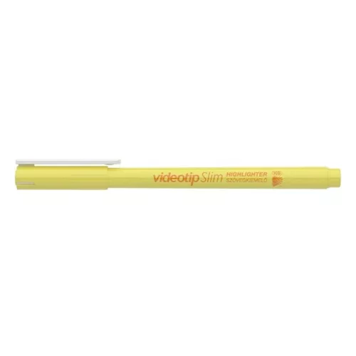Text highlighter ICO Videotip slim pastel yellow