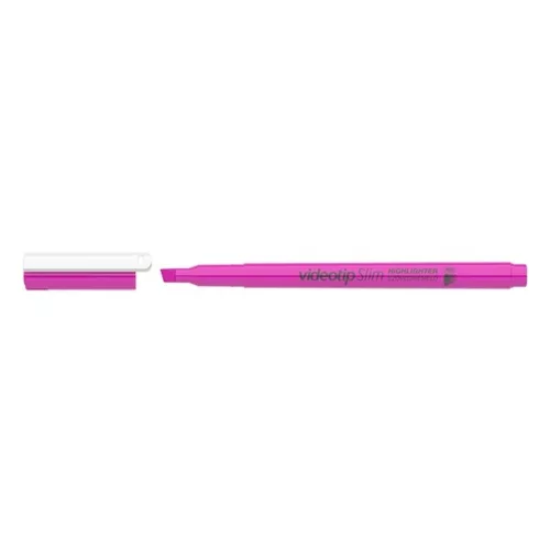 Text highlighter ICO Videotip slim pink