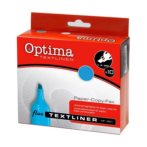 Text highlighter OPTIMA blue