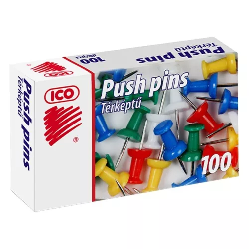 Tablet pin ICO colored 100 pieces