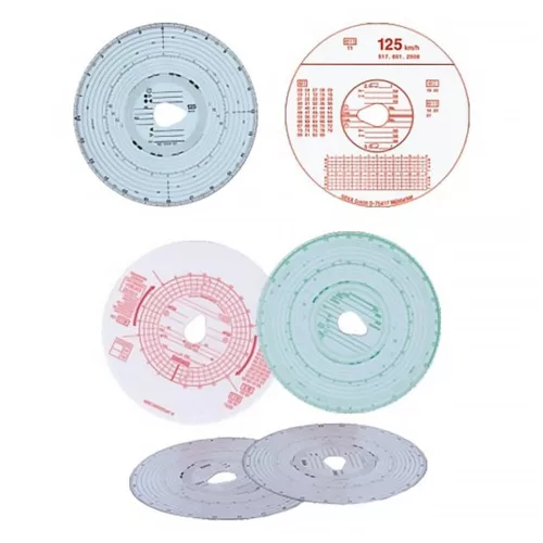 Tachograph 125km 1 day (blu8) 100 pieces