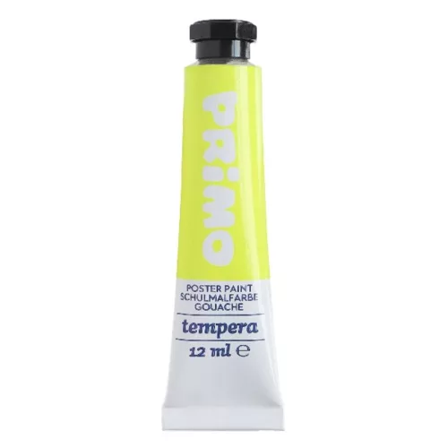Tempera PRIMO 12 ml 4 neon + 8 metallic 12 colors/set