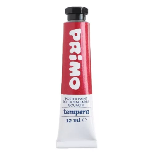 Tempera PRIMO 12 ml 4 neon + 8 metallic 12 colors/set