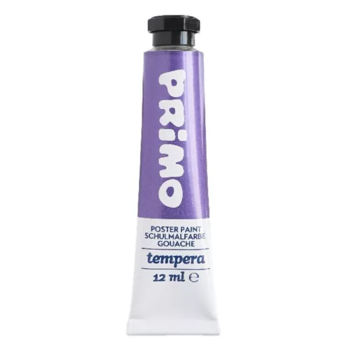 Tempera PRIMO 12 ml 4 neon + 8 metallic 12 colors/set