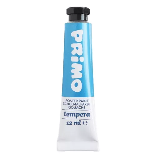 Tempera PRIMO 12 ml 4 neon + 8 metallic 12 colors/set