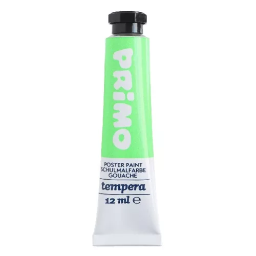 Tempera PRIMO 12 ml 4 neon + 8 metallic 12 colors/set