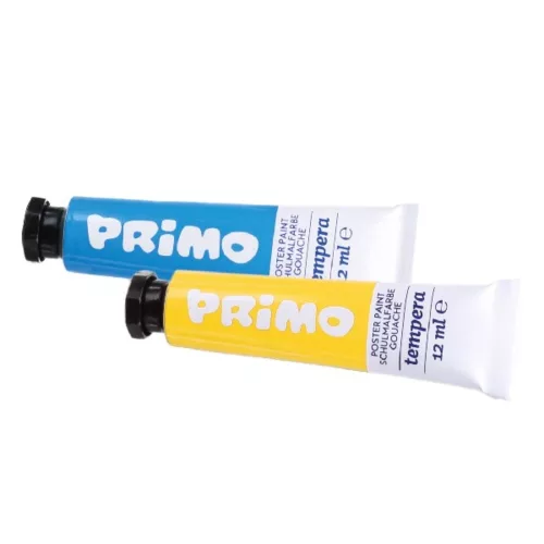 Tempera PRIMO mixed colors 12 ml 5 colors/set