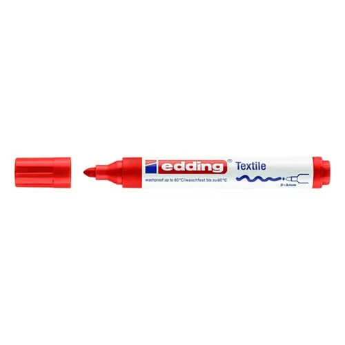 Textile marker EDDING 4500 red