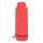 Pen holder STREET rounded silicone garden red