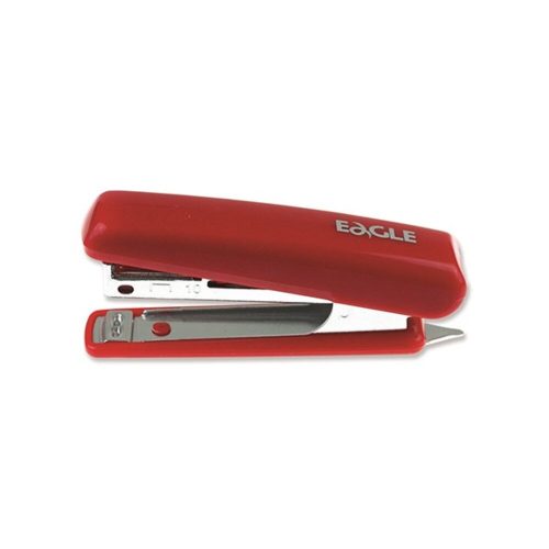 Stapler EAGLE 2001BD mini desktop 8 sheets No.10 red
