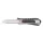 Universal cutting knife WEDO 18 mm safety 18.6 cm metal body rubber handle with metal rail