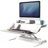 Sitting/standing workstation FELLOWES Lotus white