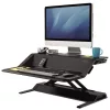 Sitting/standing workstation FELLOWES Lotus black