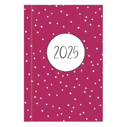 Pocket calendar ALISCA vertical A/7 white flat mixed 2026.