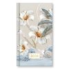 Pocket calendar VECTRALINE vertical white flat mixed pattern 2026.