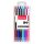 Gel pen set OPTIMA 461 mixed colors 6 pieces
