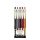 Gel pen set ZEBRA Sarasa Clip Vintage push button 0.5 mm 5 pieces metallic colors