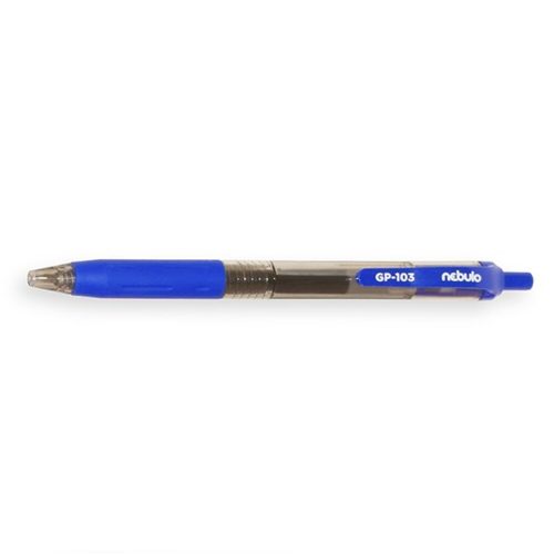 Gel pen NEBULO 0.5 mm in mixed colors blue writing color