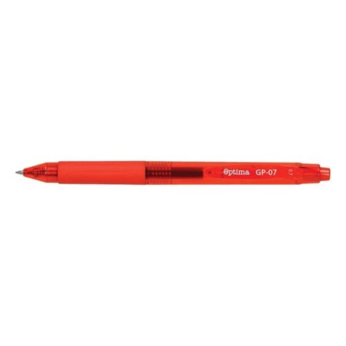Gel pen OPTIMA GP-07 0.7mm red