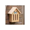 Wooden insect hotel for butterflies/bees