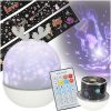 LED star projector night light USB reindeer