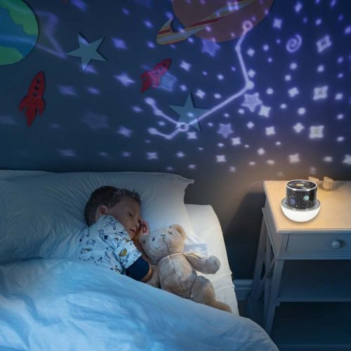 LED star projector night light USB reindeer
