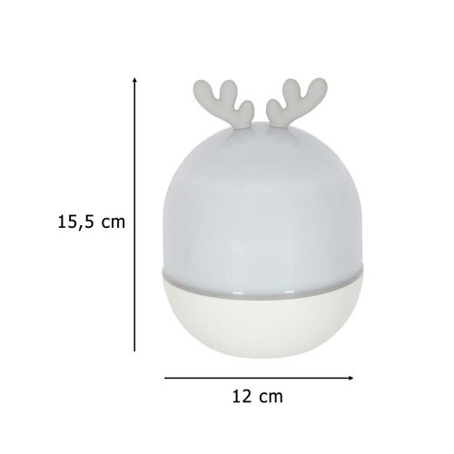 LED star projector night light USB reindeer