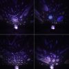 LED star projector night light USB rotatable 6 motifs remote control rabbit