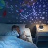 LED star projector night light USB rotatable 6 motifs remote control rabbit