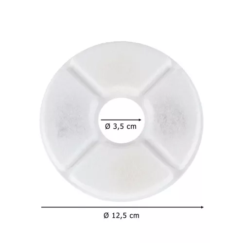 Pet drinker filters set of 6pcs.