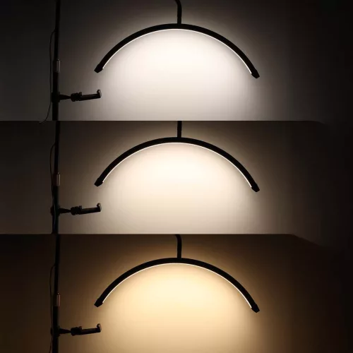 LED cosmetic lamp for eyelash extensions arch