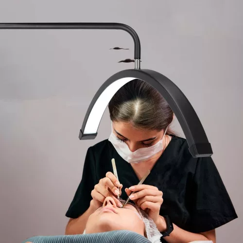 LED cosmetic lamp for eyelash extensions arch