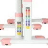 Children's desk with drawer chair lamp pink