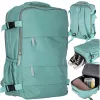 Cabin airline travel backpack green