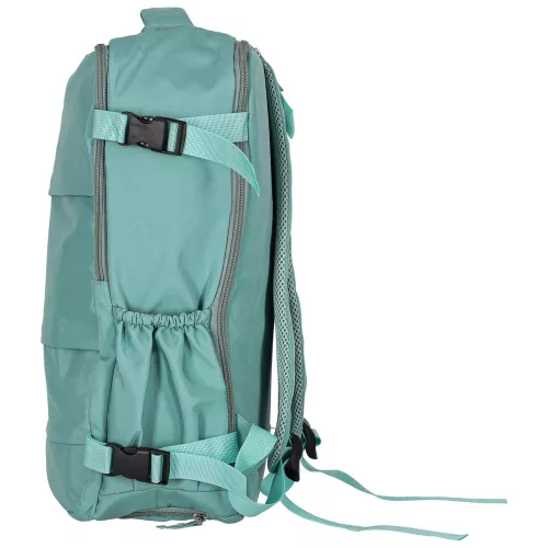 Cabin airline travel backpack green