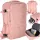 Cabin travel backpack for aeroplane pink