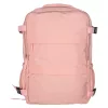 Cabin travel backpack for aeroplane pink