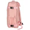 Cabin travel backpack for aeroplane pink
