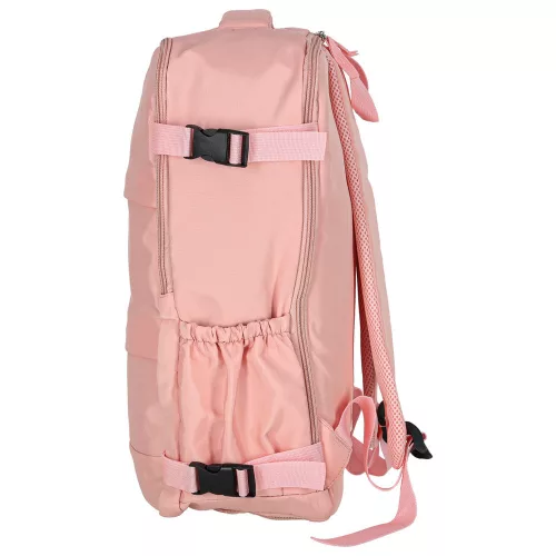 Cabin travel backpack for aeroplane pink