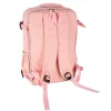Cabin travel backpack for aeroplane pink