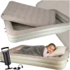 Inflatable mattress children's sleeping bed pump